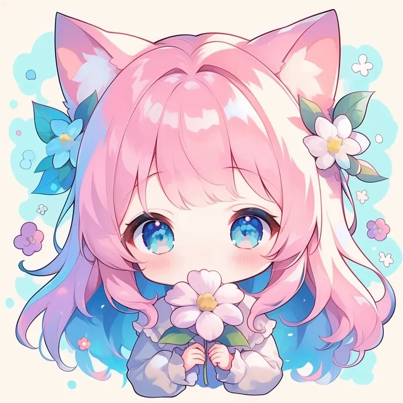 Thế giới các hình anime dễ thương làm tan chảy mọi trái tim