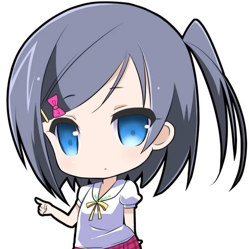 Đắm chìm trong không gian màu sắc với chibi ảnh anime siêu yêu