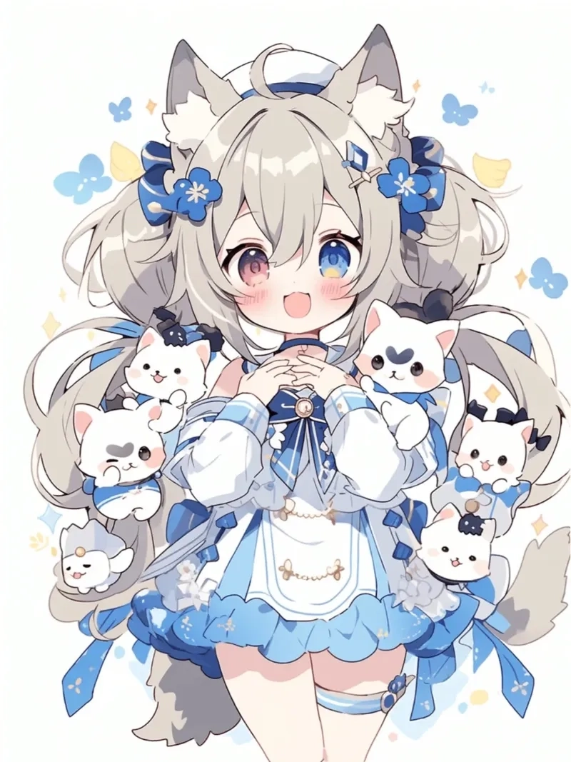 Tăng serotonin với bộ hình ảnh chibi siêu cute