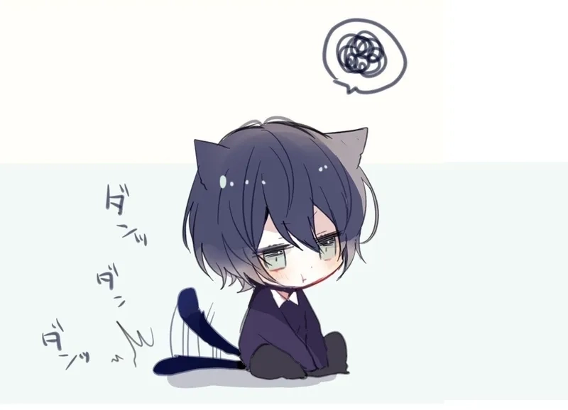 Anime chibi nam ngầu độc đáo dành cho fan boy anime cá tính