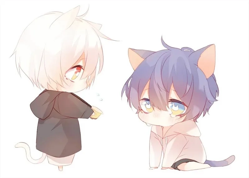 Avatar chibi nam cute khiến profile bạn nổi bật giữa đám đông