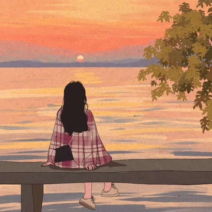 Ảnh chibi nữ ngầu tạo điểm nhấn cho bộ sưu tập avatar