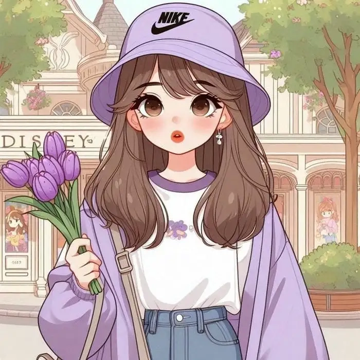 Hình nền chibi nữ ngầu thể hiện phong cách riêng của bạn