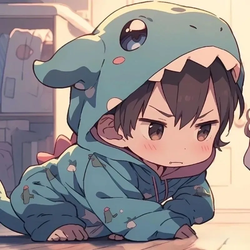 Ảnh anime chibi cute nam lý tưởng để trang trí góc học tập