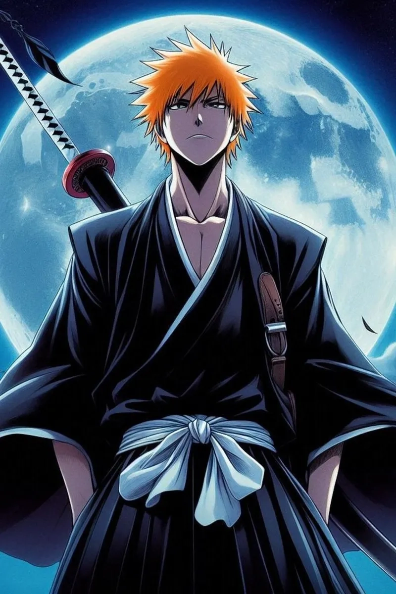 Ảnh nền cực nét của Ichigo 4k cho điện thoại và PC