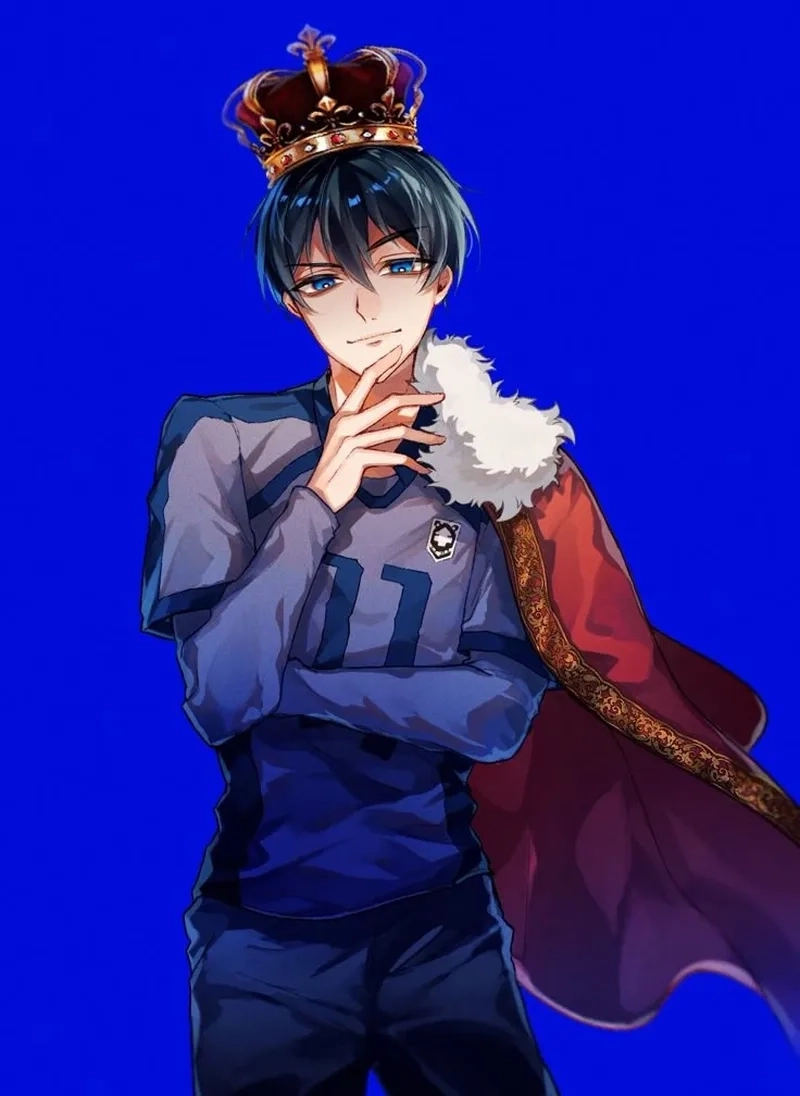 Isagi official art được vẽ bởi đội ngũ thiết kế Blue Lock
