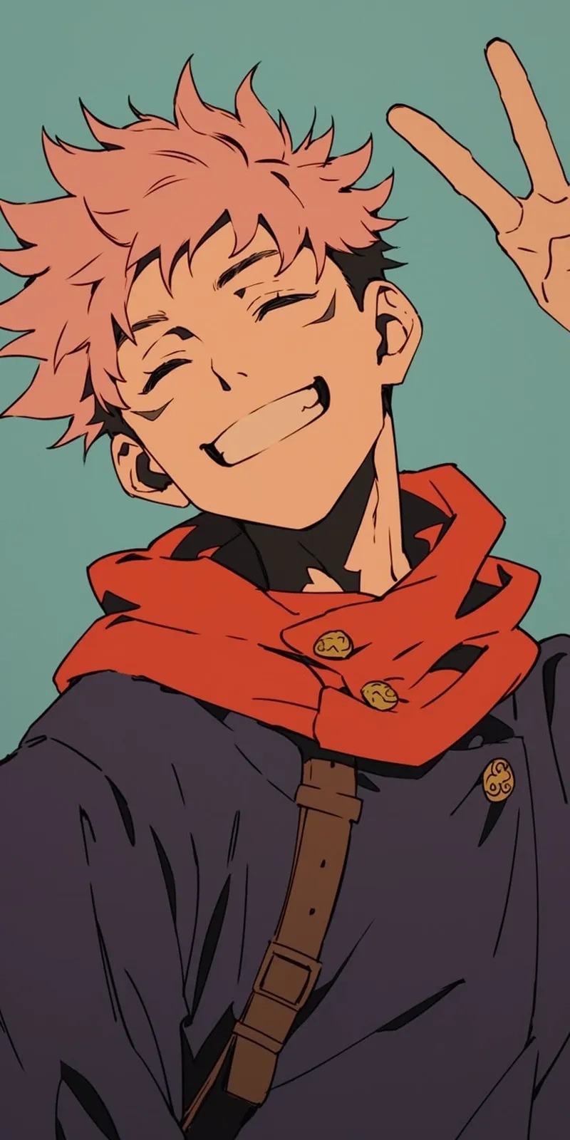 Chibi Yuji Itadori đáng yêu và vui nhộn