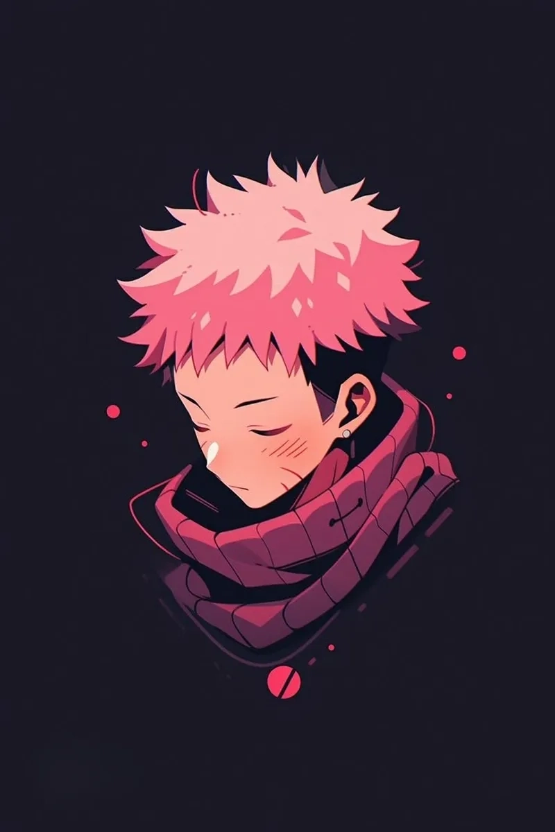 Hình chibi Itadori Yuji được fan yêu thích