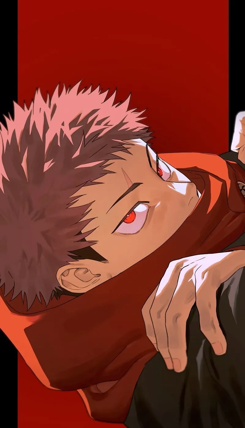 Draw Itadori với nét mạnh mẽ và dứt khoát