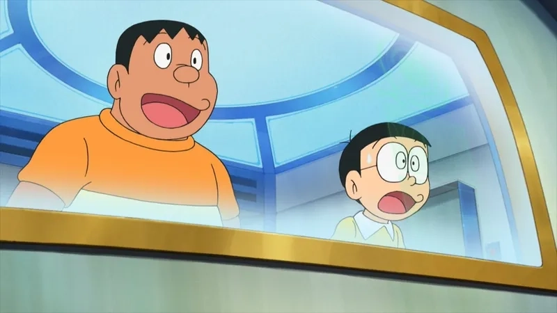 Tình huống chaien đánh nobita vừa buồn cười vừa thương
