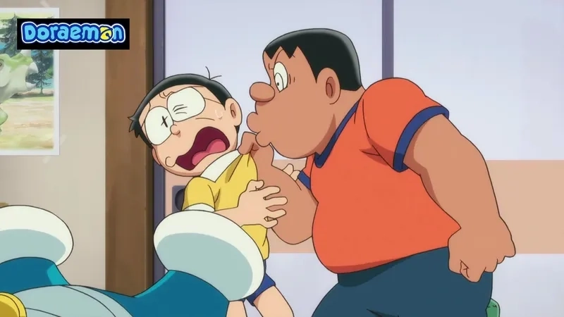 Khoảnh khắc cảm động giữa Nobita và Jaian hiếm thấy