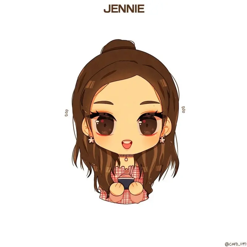 Tổng hợp ảnh chibi jennie dễ thương cho bộ sưu tập của bạn