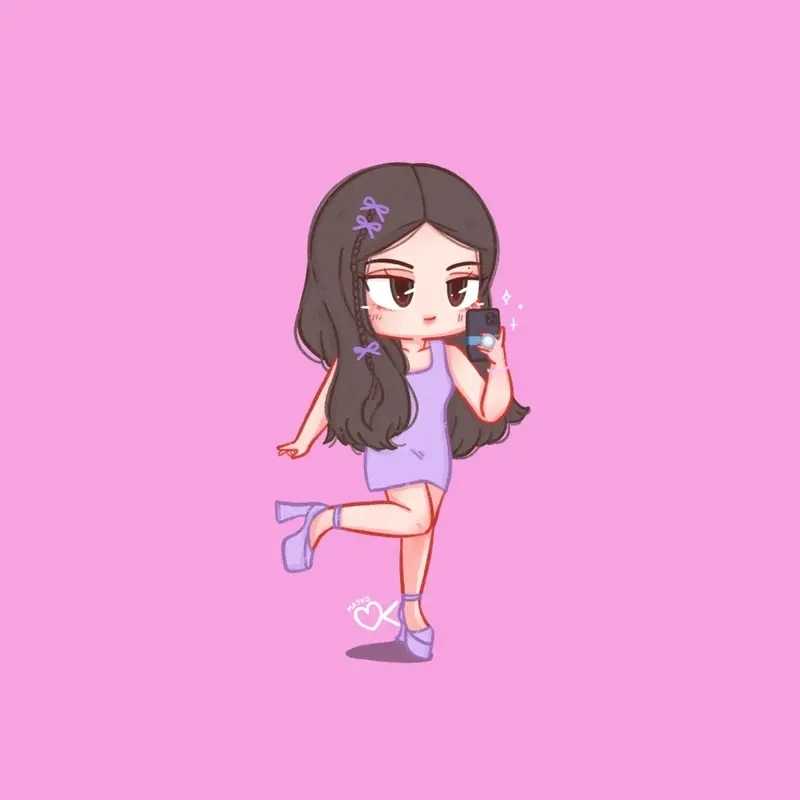 Khám phá hình ảnh jennie chibi với nhiều phong cách khác nhau