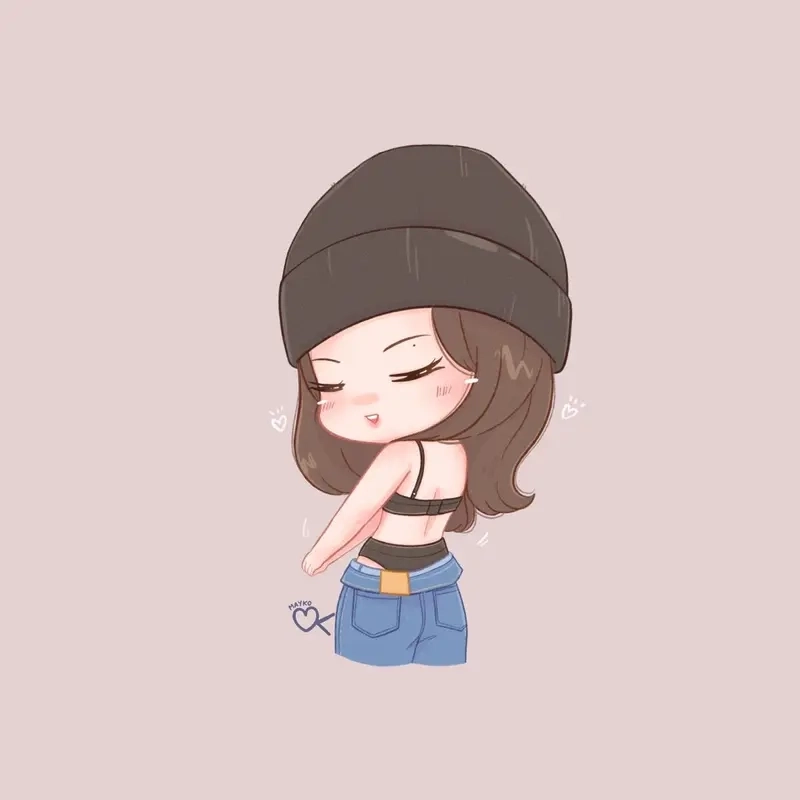 Tải ngay ảnh jennie blackpink chibi chất lượng cao