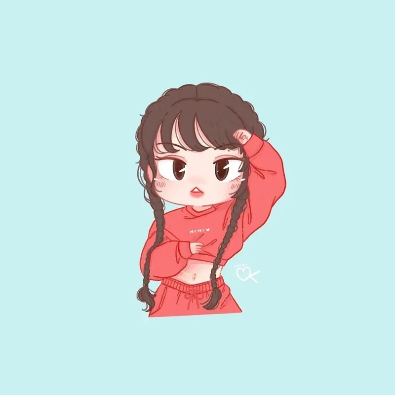 Hướng dẫn blackpink jennie chibi drawing từng bước dễ hiểu