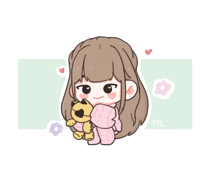 Học cách vẽ jennie blackpink chibi với phong cách cute