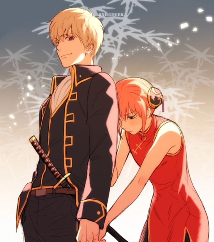 Tình thân giữa Kagura And Gintoki khiến ai cũng cảm động