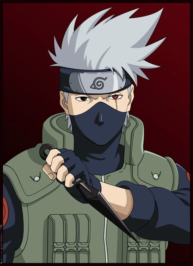 Kakashi ngầu thể hiện sự bí ẩn và sức mạnh thu hút fan hâm mộ