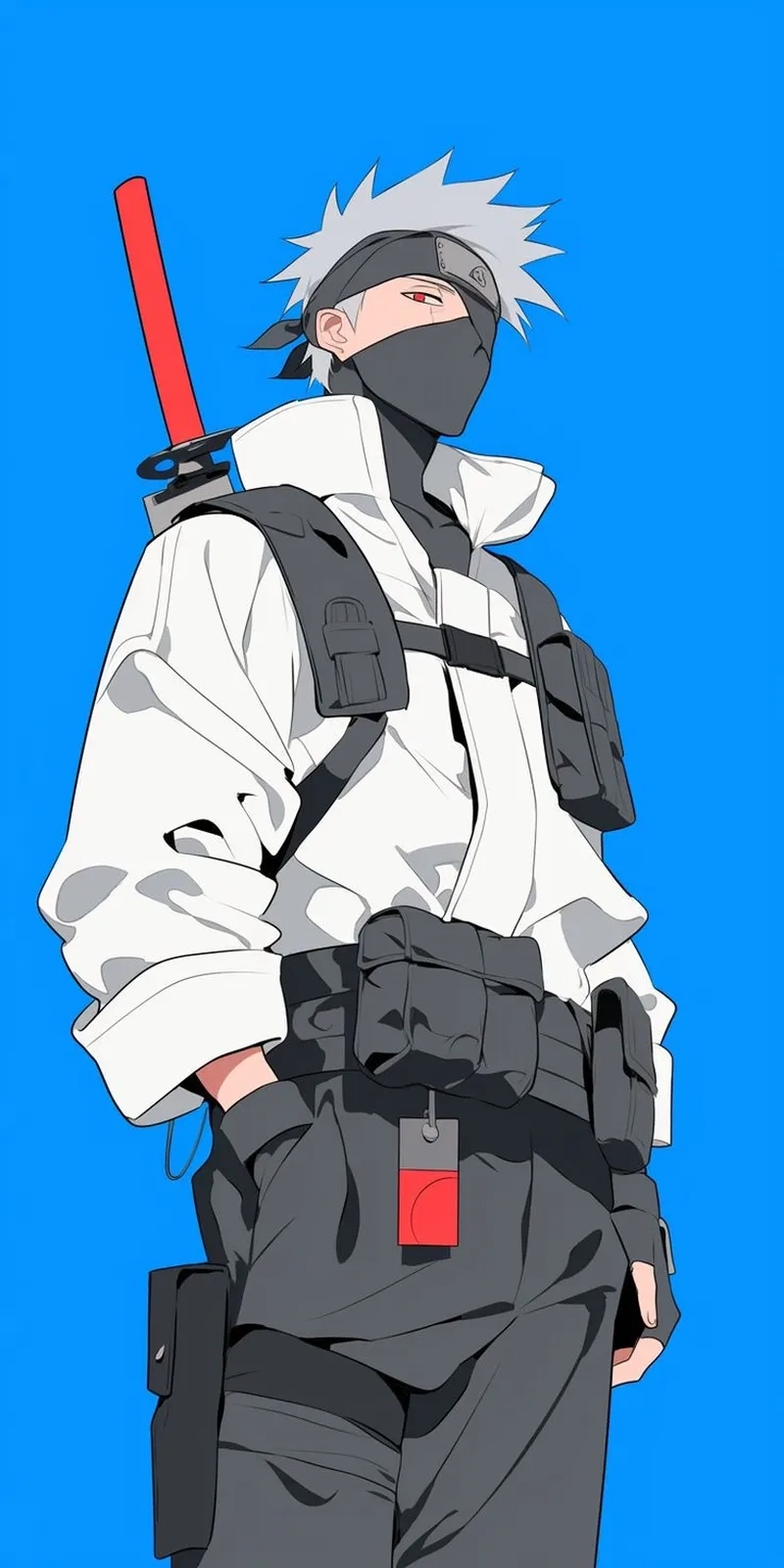 Ảnh Kakashi ngầu được thiết kế tỉ mỉ và thu hút mọi ánh nhìn