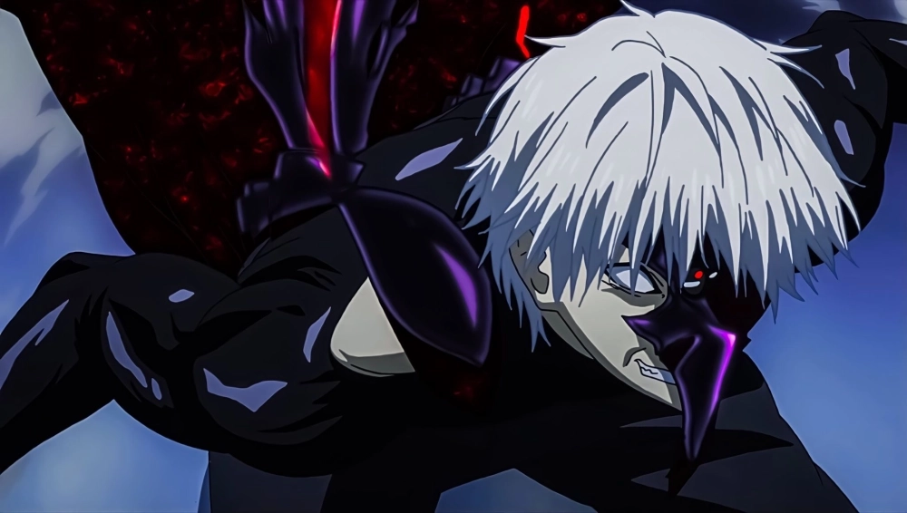 Anime Ken Kaneki nổi bật với hình ảnh sắc nét và biểu cảm đa dạng