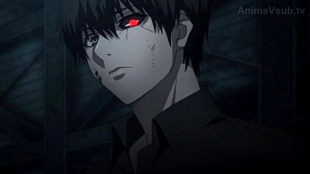 Hình ảnh Kaneki Ken ngầu nổi bật với thần thái lạnh lùng và quyền lực