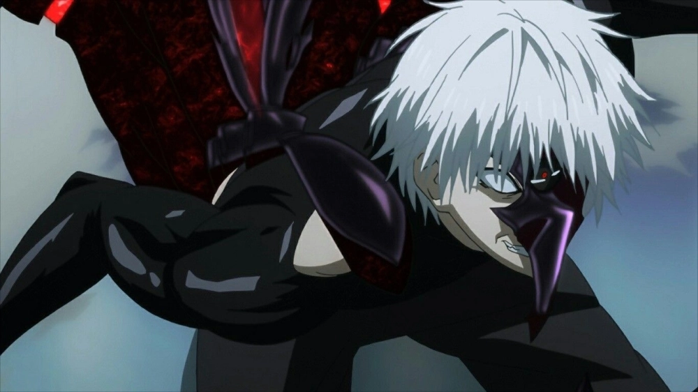 Ghoul Ken Kaneki thể hiện sức mạnh và nội tâm phức tạp trong truyện