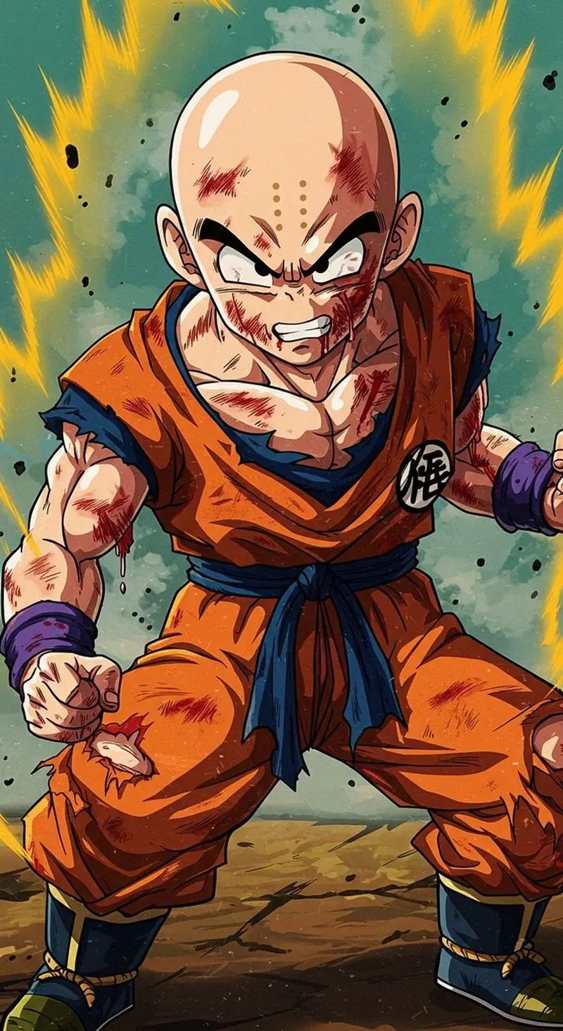 Sự trở lại đầy ấn tượng của Krillin DBZ trong vũ trụ anime