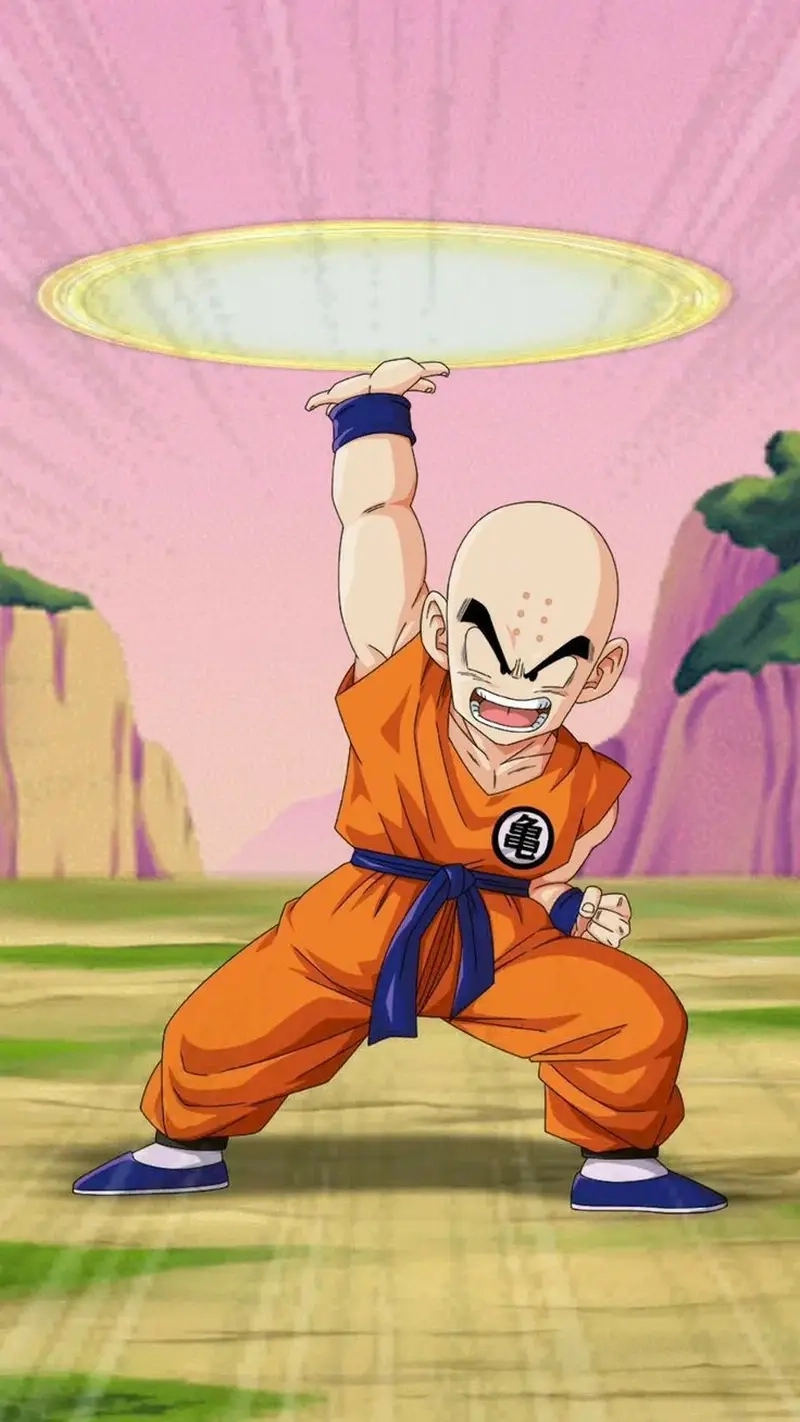 Fan vẽ lại hình ảnh Krillin Super Saiyan cực chất