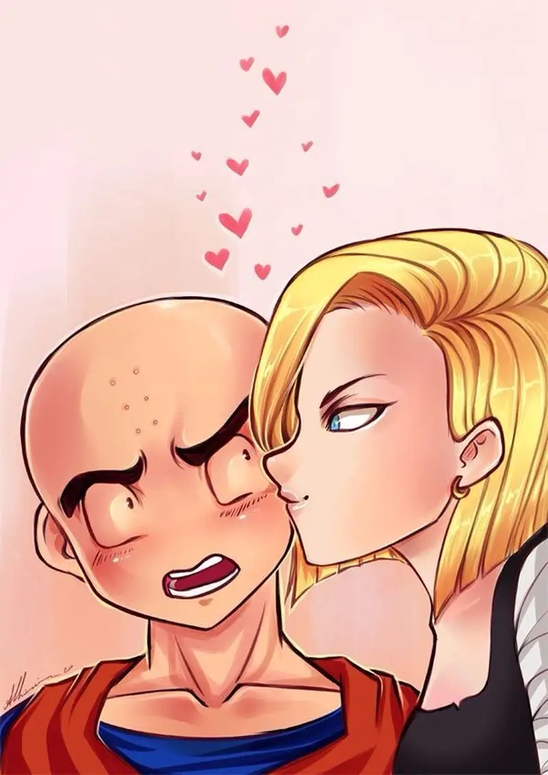 Bộ đôi Android 17 X Krillin trong trận chiến sinh tử