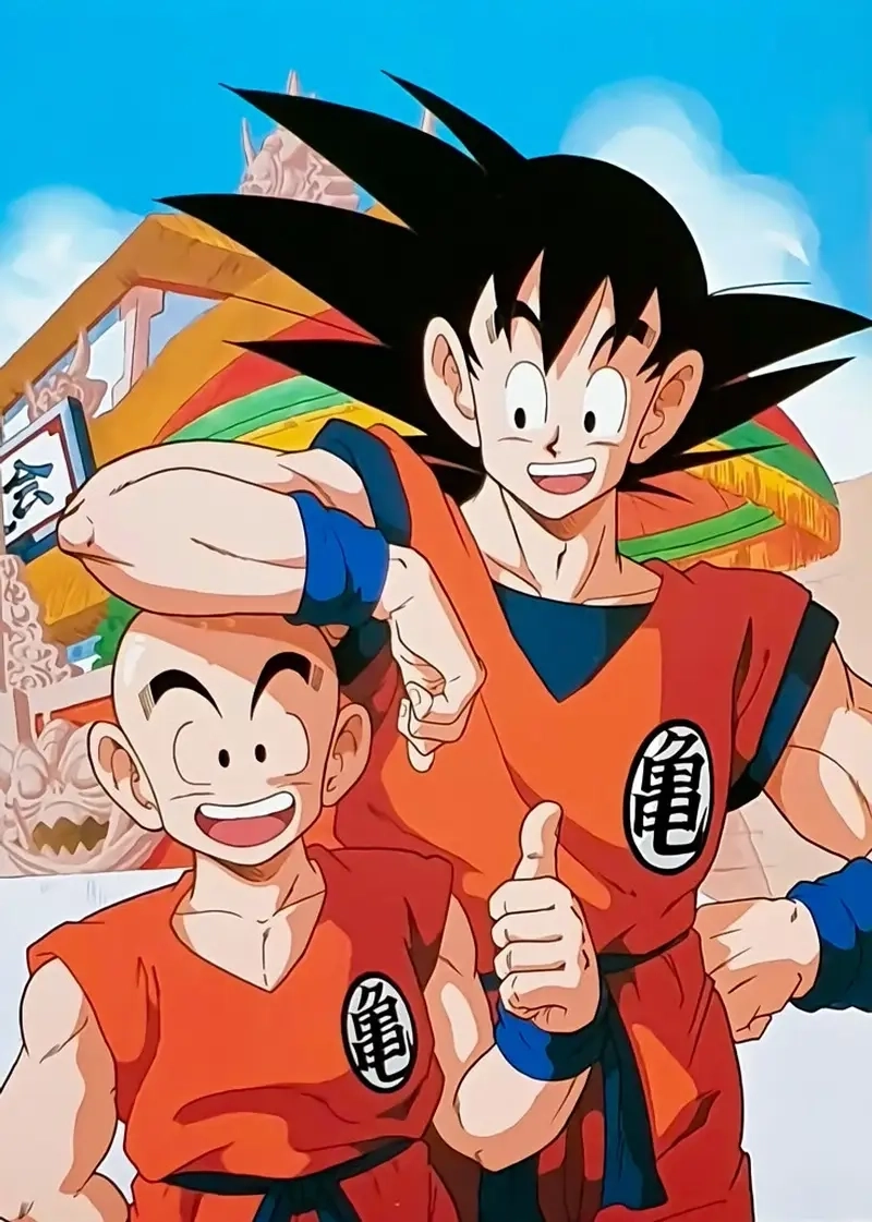 Những lần Krillin And Goku sát cánh cùng nhau chiến đấu