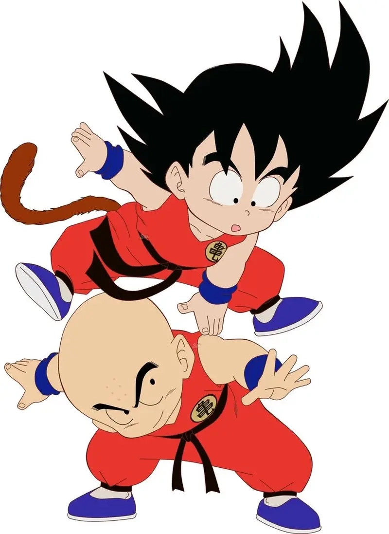 So tài đỉnh cao Krillin Vs Goku khiến fan thót tim