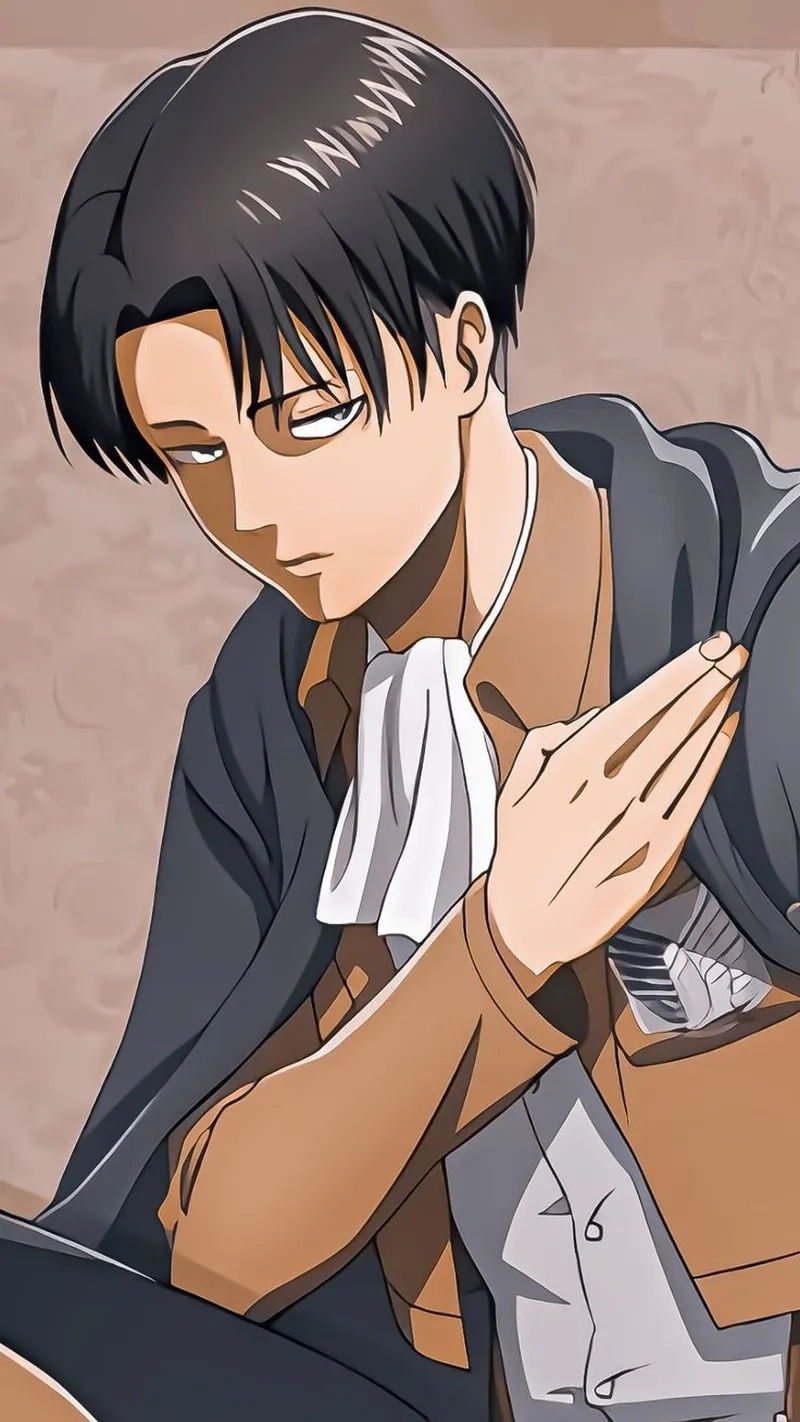Levi anime nổi bật với phong thái lạnh lùng và kỹ năng siêu đẳng