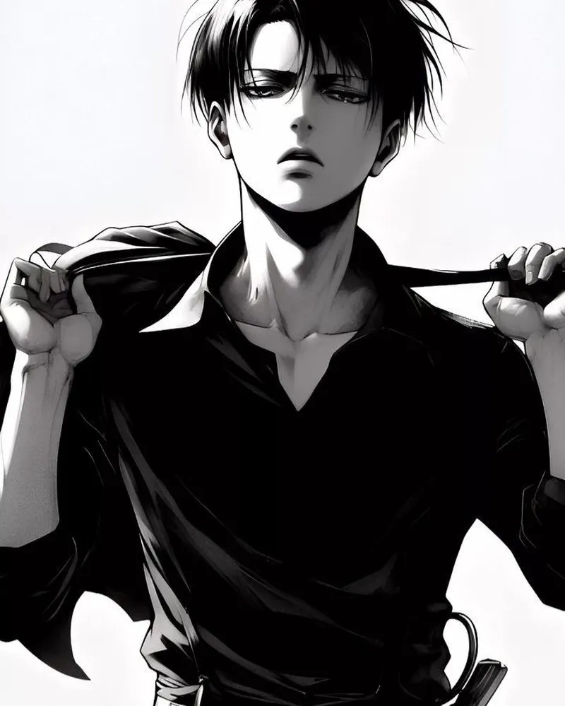 Levi eyes sắc bén và luôn toát ra uy lực đáng nể