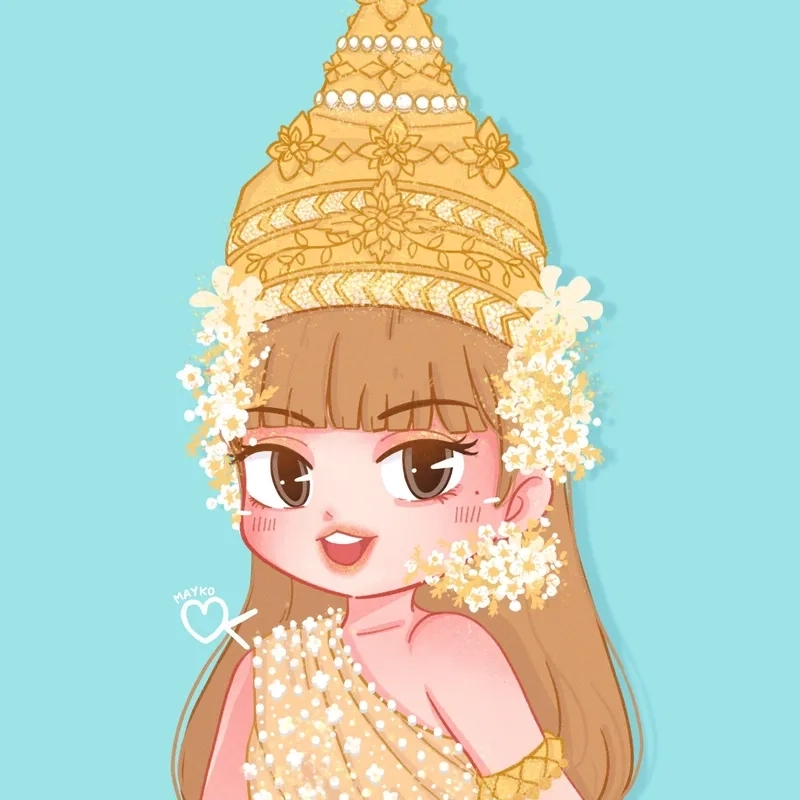 Các mẫu lisa chibi dễ vẽ phù hợp cho học sinh và người mới tập vẽ