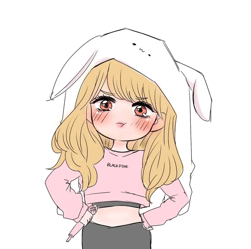 Cách vẽ lisa chibi đơn giản từng bước, phù hợp cho người yêu thích chibi