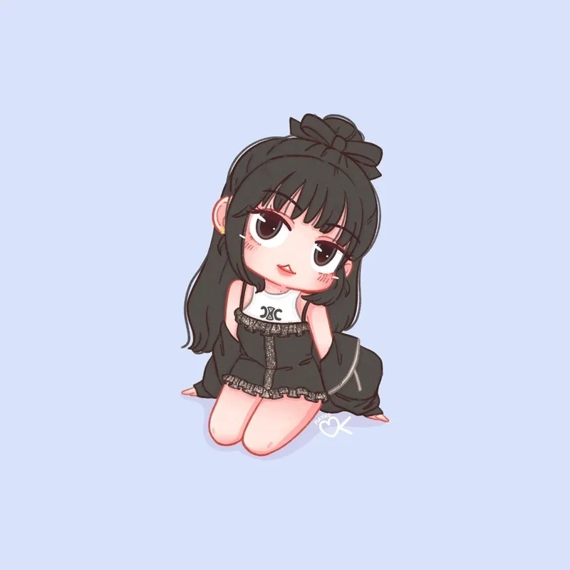 Tổng hợp ảnh chibi của lisa đẹp nhất do fan vẽ