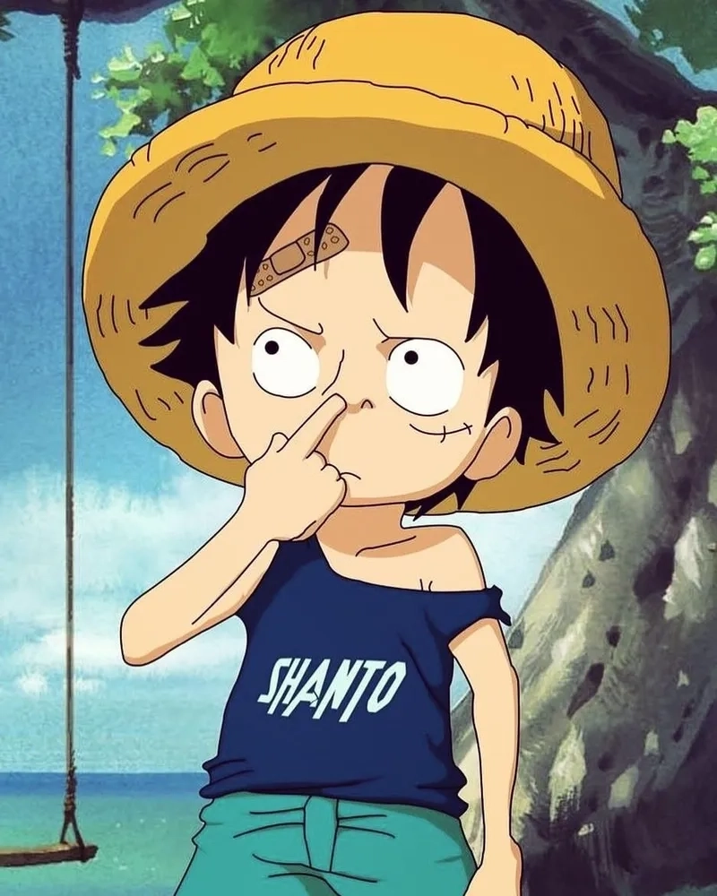 Khoảnh khắc dễ thương và vui nhộn của Luffy hài