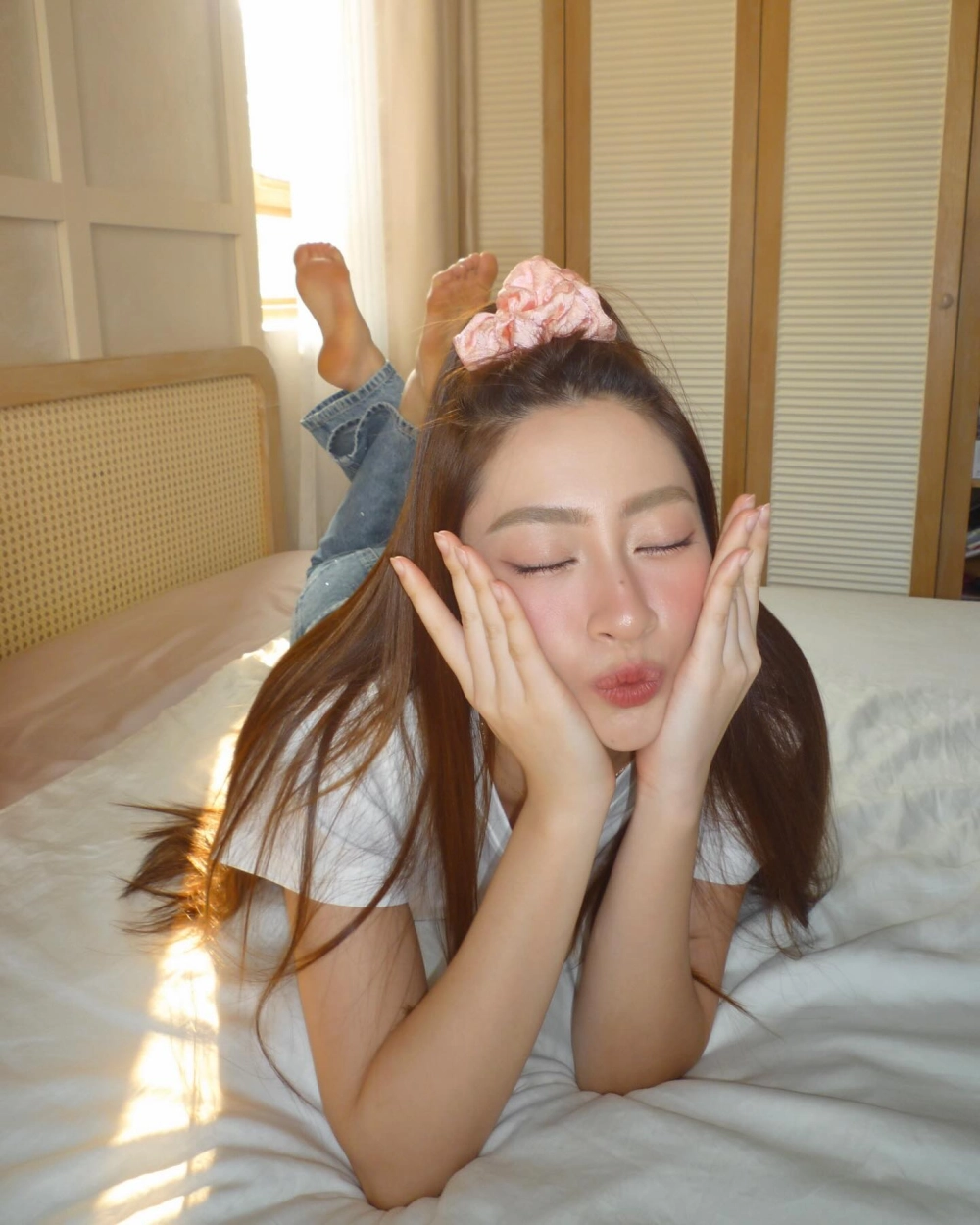 Gái TikTok Hàn Quốc với nét đẹp chuẩn sao