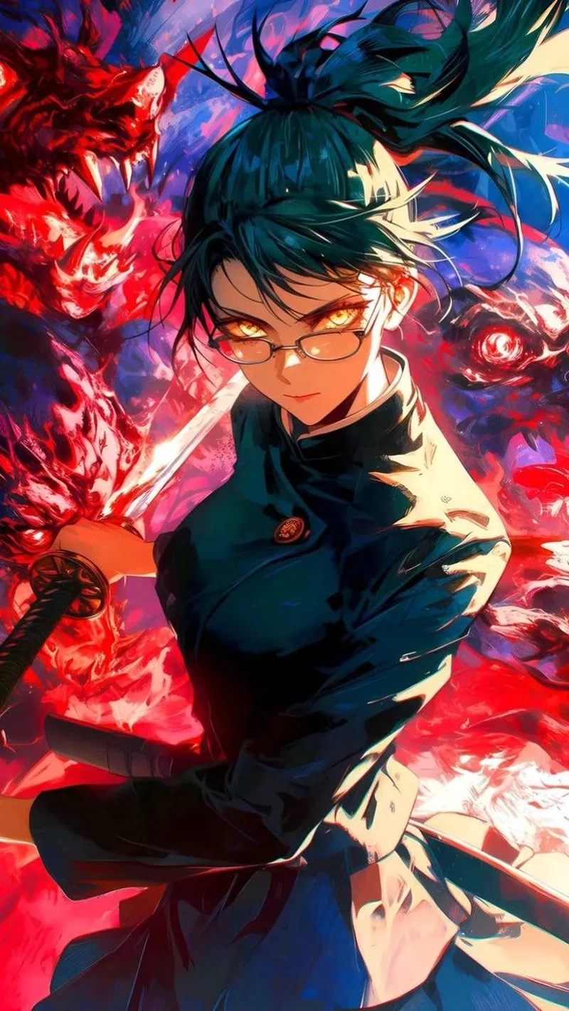 Anime Maki Zenin thể hiện sức mạnh áp đảo mọi đối thủ