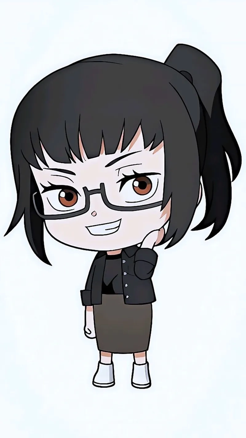 Ảnh Maki Zenin manga fanart cực chất từ họa sĩ fan