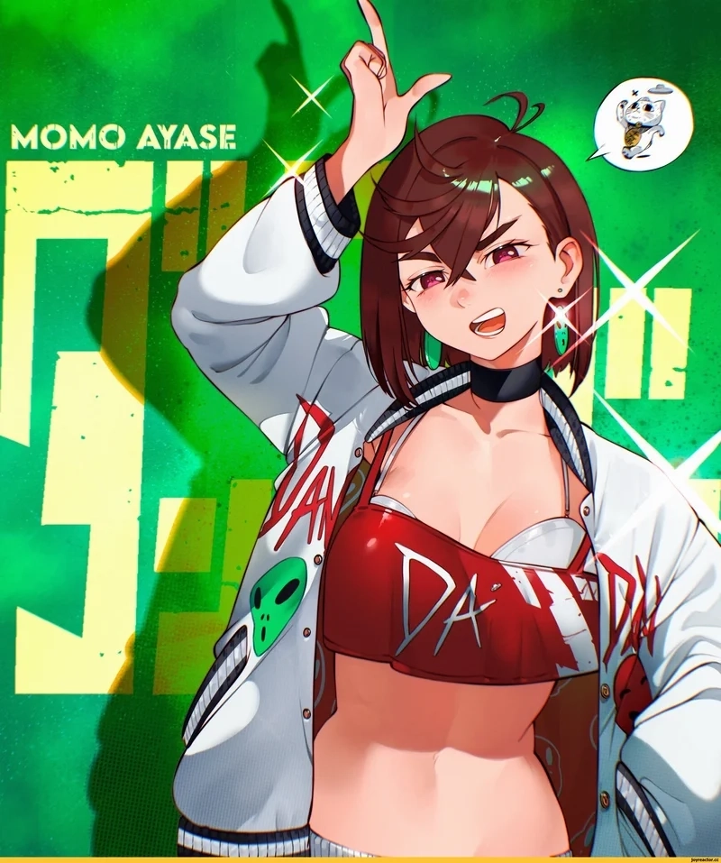 Momo Ayase background ảnh nền thể hiện chiều sâu và cá tính nhân vật