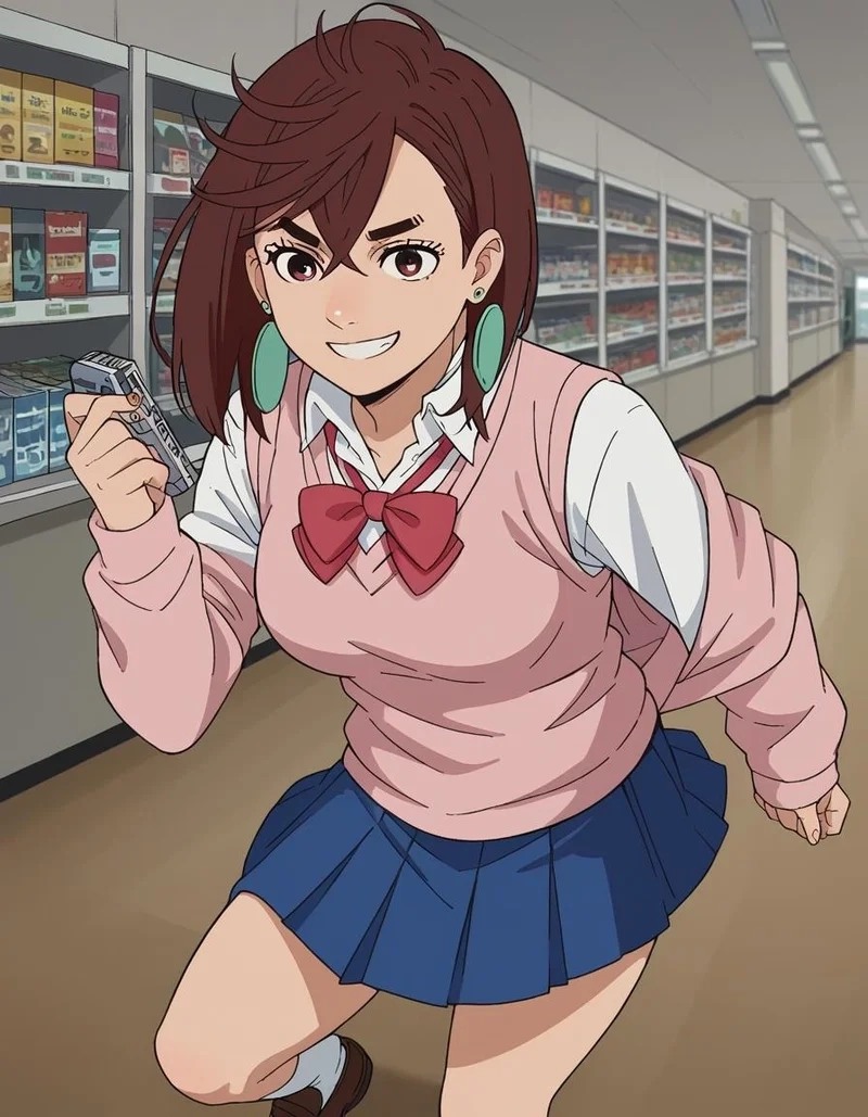 Momo Ayase alien scene trở thành cảnh kinh điển được lan truyền mạnh