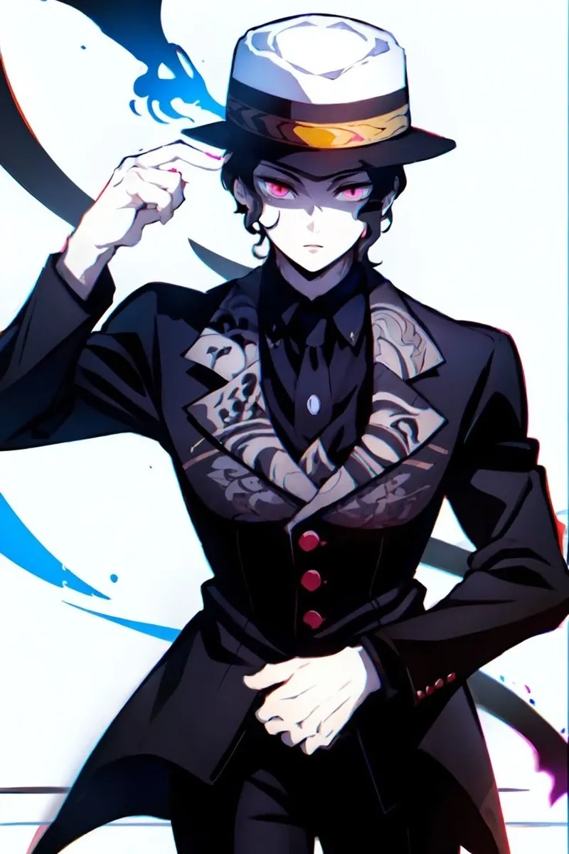 Muzan Kibutsuji anime xuất hiện đầy bí ẩn và đáng sợ