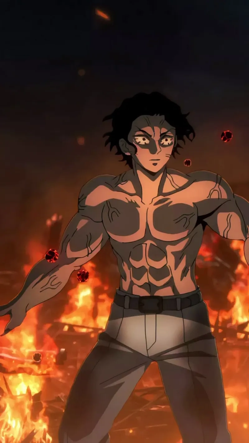 Kibutsuji Muzan gif ghi lại các khoảnh khắc sát khí mạnh nhất