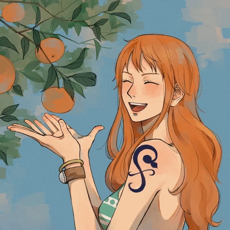 Nét đẹp sắc lạnh trong Hình Nami ngầu