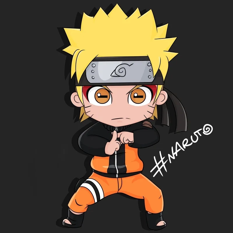 Khoảnh khắc siêu đáng yêu của Naruto Chibi Cute