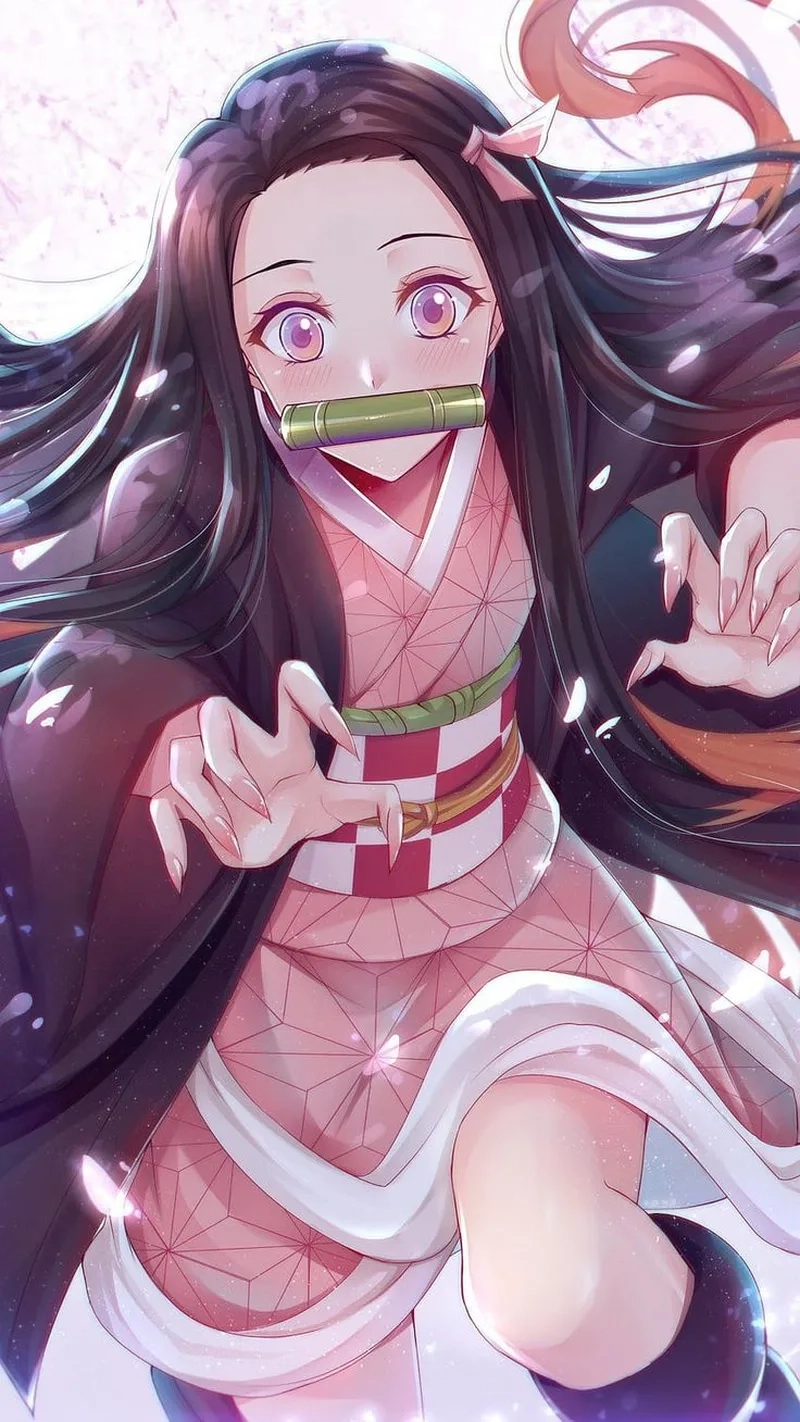 Hình ảnh Nezuko cute khiến fan tan chảy vì quá đáng yêu