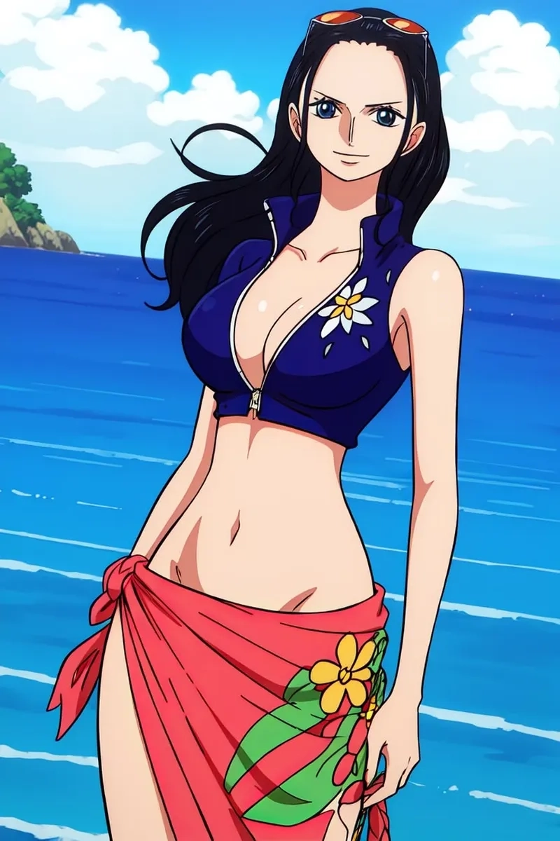 Tạo hình quyến rũ tại arc Nico Robin Dressrosa
