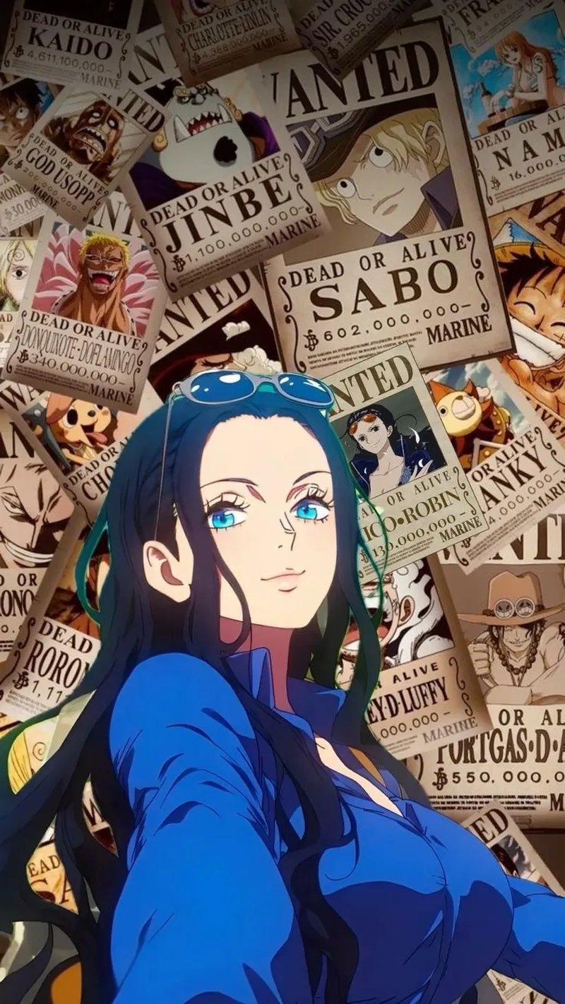 Trang phục ấn tượng của Nico Robin outfit