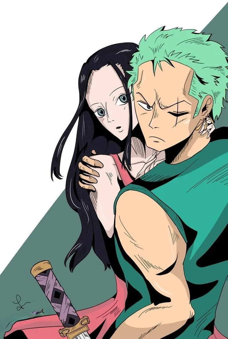 Tương tác đặc biệt giữa Nico Robin x Zoro
